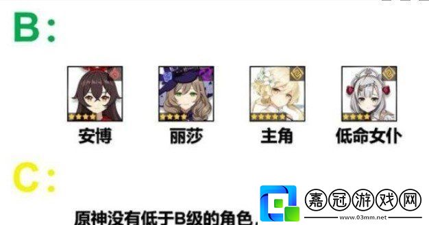 原神1.3角色強度怎么樣