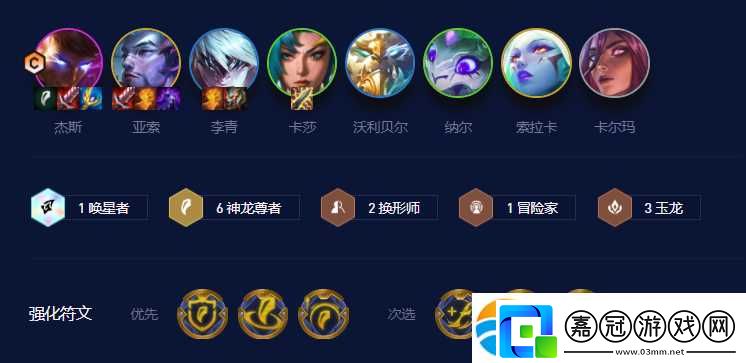 云頂之弈S7.5神龍杰斯陣容推薦