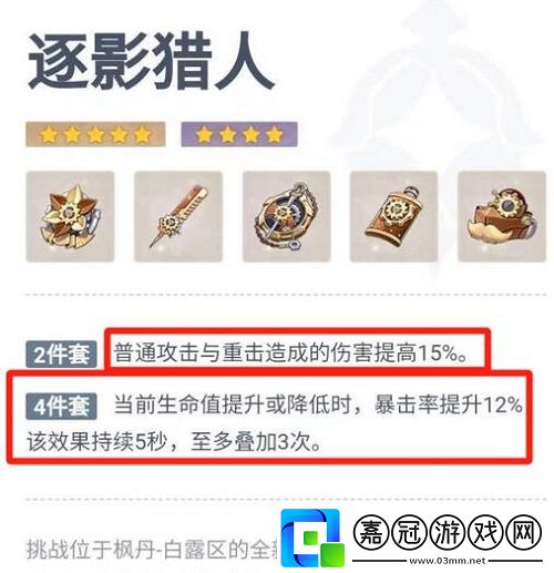 原神萊歐斯利圣遺物選擇搭配推薦