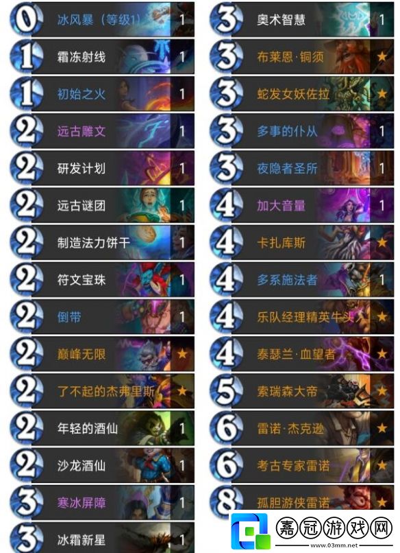 爐石傳說新版無限火球法卡組介紹