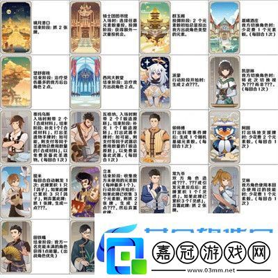 原神七圣召喚全卡牌效果介紹