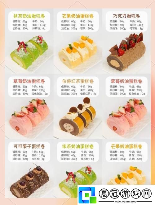 創造與魔法解鎖檸香蛋糕卷的美味秘籍
