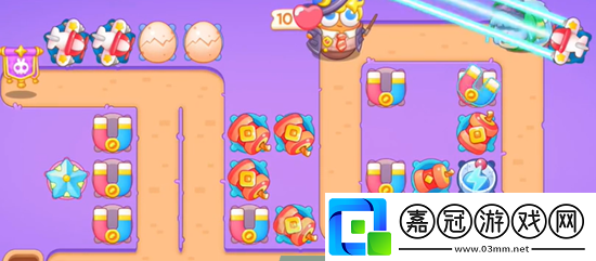 保衛(wèi)蘿卜4阿波與魔法寶藏第43關(guān)怎么過(guò)