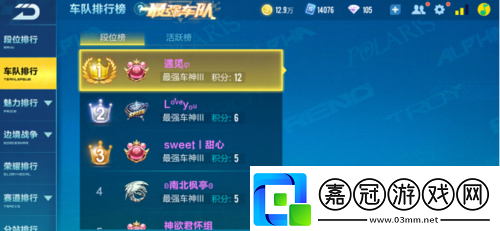 QQ飛車車隊升級攻略1級邁向2級的必備要素